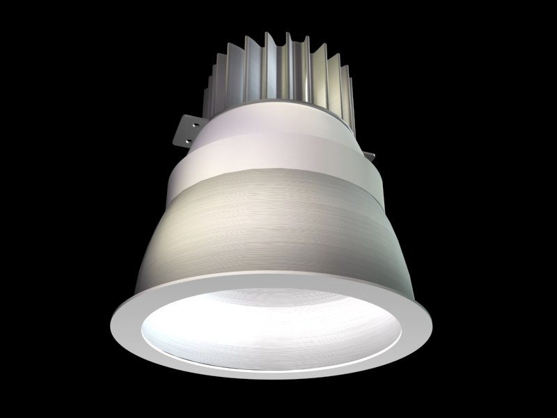 3d model of a residential retrofit downlight